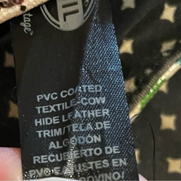 Fossil Keyper Leather Coated Crossbody Bag Floral Key-Per - Picture 8 of 8